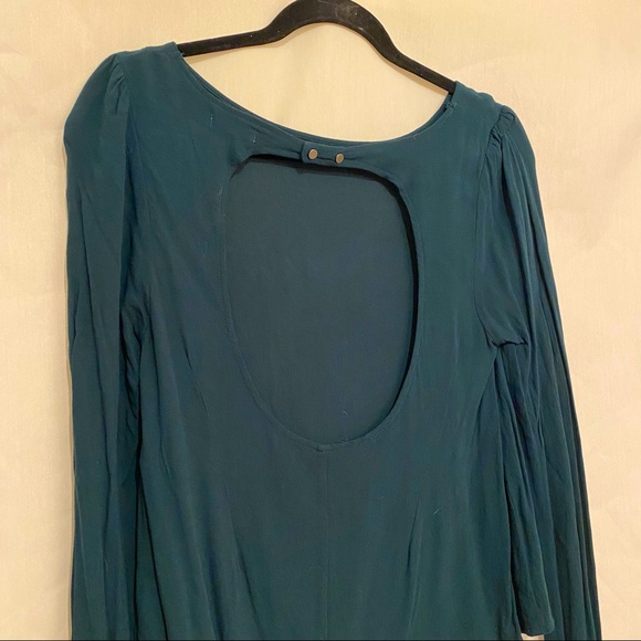 GXF Backless Long-Sleeve Blouse - Picture 4 of 7